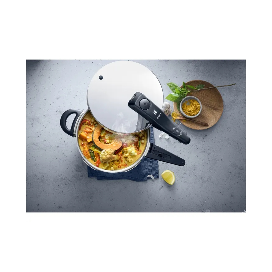 WMF - Autocuiseur PERFECT 8,5 l en acier inoxydable