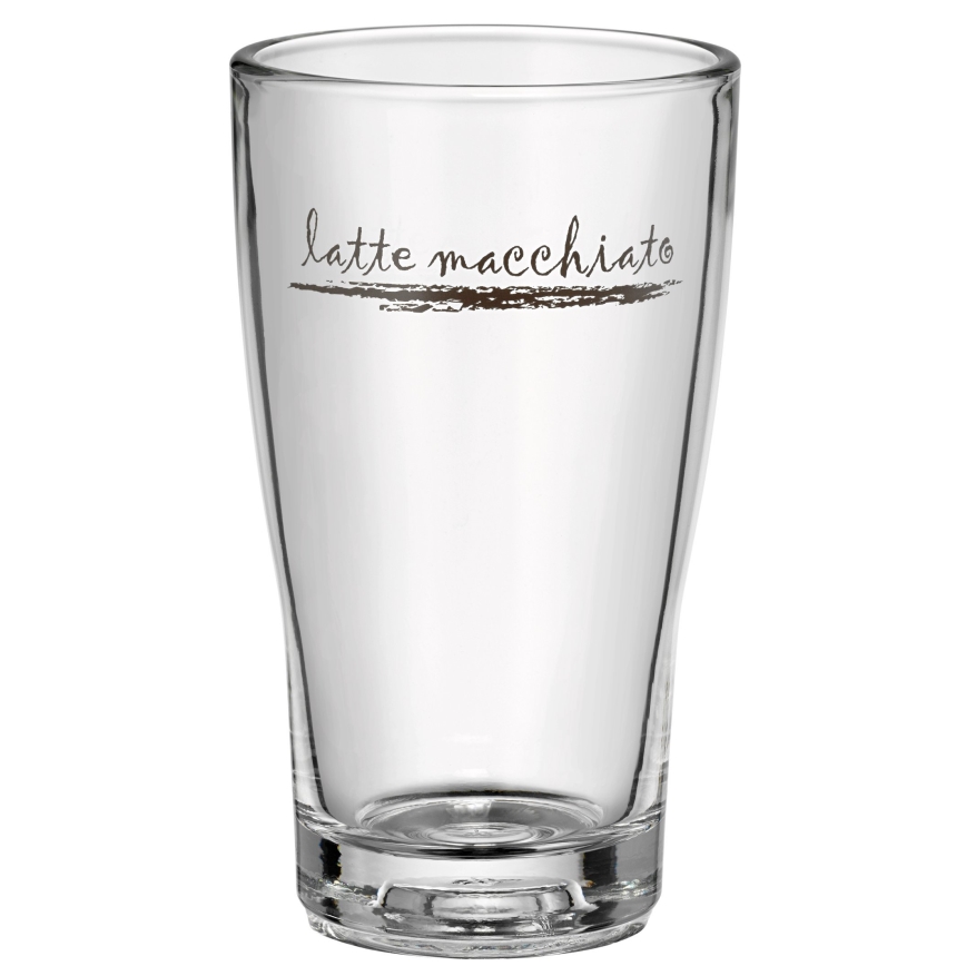 WMF - Set aus Latte Macchiato Gläsern und Löffeln CLEVER & MORE, 6-teilig