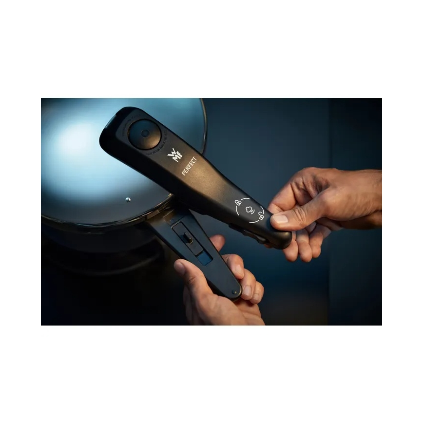 WMF - Ensemble d'autocuiseurs 6,5 l + 3 l PERFECT en inox