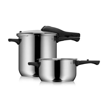 WMF - Ensemble d'autocuiseurs PERFECT 8,5 l + 4,5 l en acier inoxydable