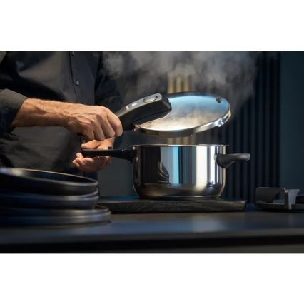 WMF - Ensemble d'autocuiseurs PERFECT 8,5 l + 4,5 l en acier inoxydable