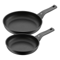 WMF - Ensemble de 2 poêles PERMADUR EXCELLENT Ø 24/28 cm, noires