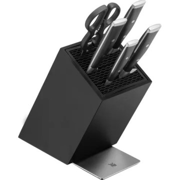 WMF - Ensemble de 6 couteaux de cuisine GRAND CLASS avec bloc à couteaux