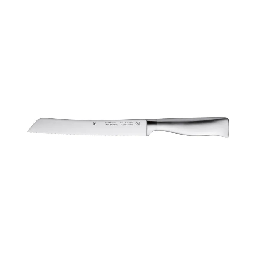 WMF - Ensemble de 6 couteaux de cuisine GRAND GOURMET avec bloc
