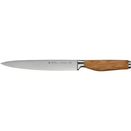 WMF - Ensemble de 6 couteaux de cuisine GRAND WOOD avec bloc à couteaux