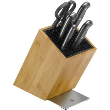 WMF - Ensemble de couteaux de cuisine SPITZENKLASSE PLUS avec bloc, 6 pièces