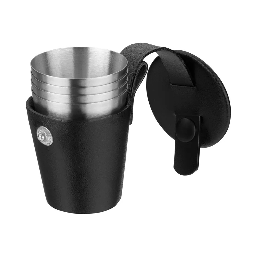 WMF - Ensemble flasque et verres à liqueur MANHATTAN, 6 pièces