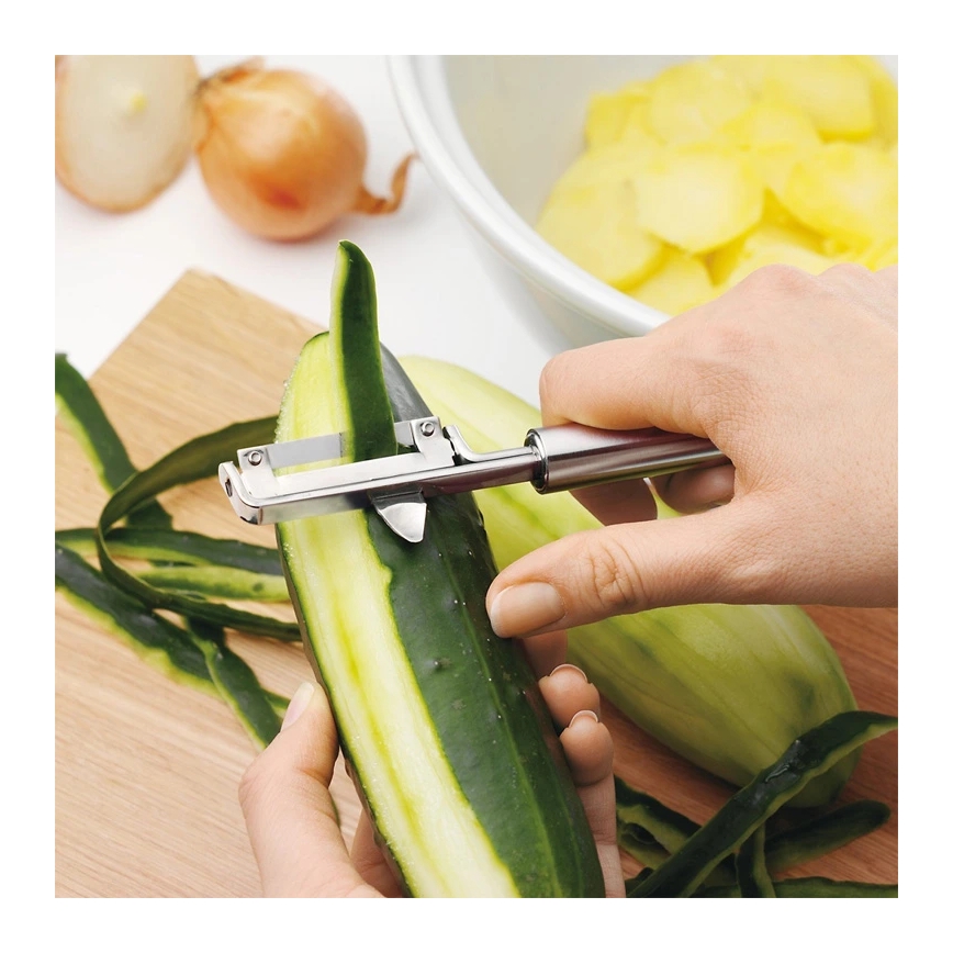 WMF - Éplucheur pivotant PROFI PLUS en acier inoxydable