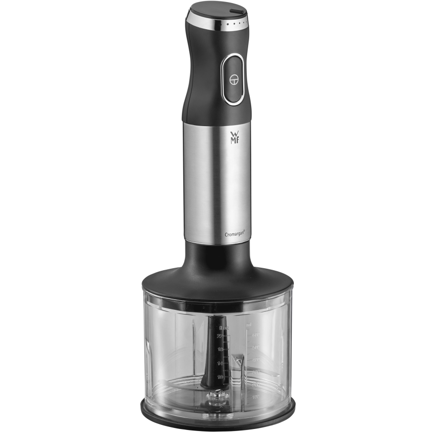 WMF - Frullatore a immersione con accessori 4in1 KULT X 600W/230V acciaio inossidabile