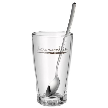 WMF - Gläserset und spoons für latte macchiato CLEVER & MORE 6 Stk.