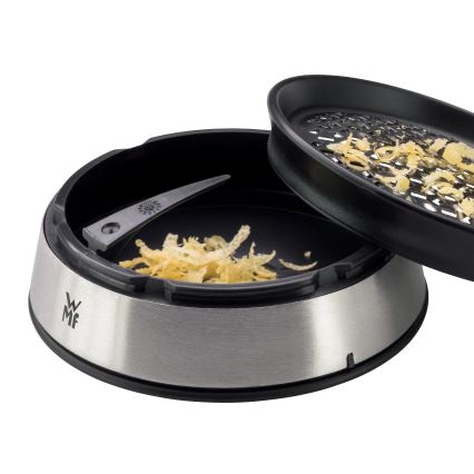 WMF - Grattugia per zenzero Ø 9 cm acciaio inox/nero