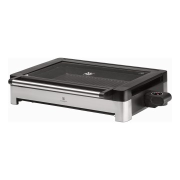 WMF - Griglia elettrica da tavolo con coperchio LONO 2200W/230V acciaio inossidabile