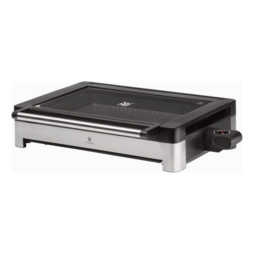 WMF - Griglia elettrica da tavolo con coperchio LONO 2200W/230V acciaio inossidabile