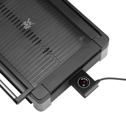 WMF - Griglia elettrica da tavolo con coperchio LONO 2200W/230V acciaio inossidabile