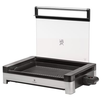 WMF - Griglia elettrica da tavolo con coperchio LONO 2200W/230V acciaio inossidabile
