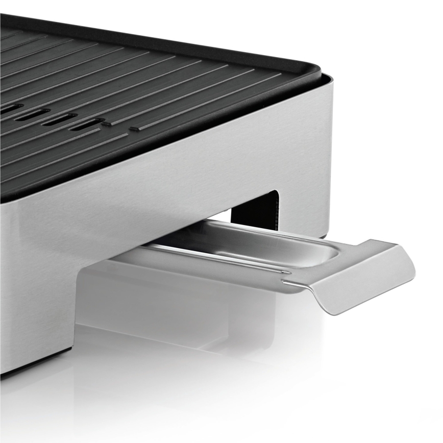 WMF - Griglia elettrica da tavolo QUADRO LONO 1250W/230V acciaio inossidabile