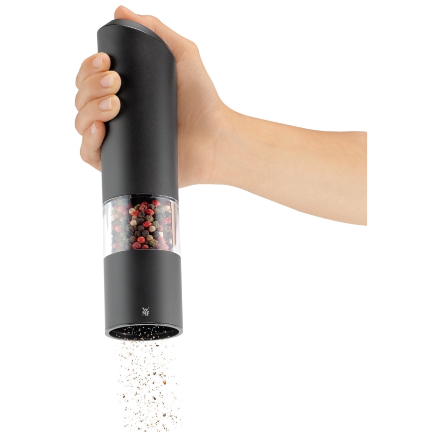 WMF - Macina spezie elettrico 6xAAA nero