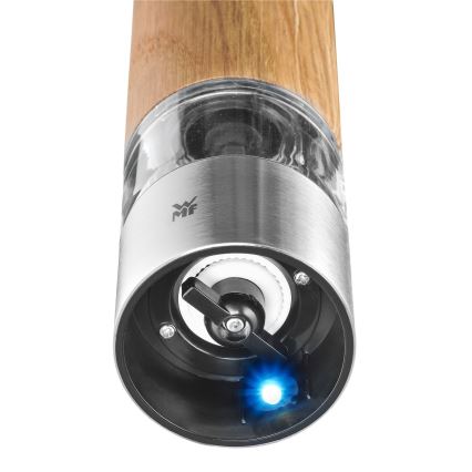 WMF - Macina spezie elettrico CERAMILL 6xAAA quercia