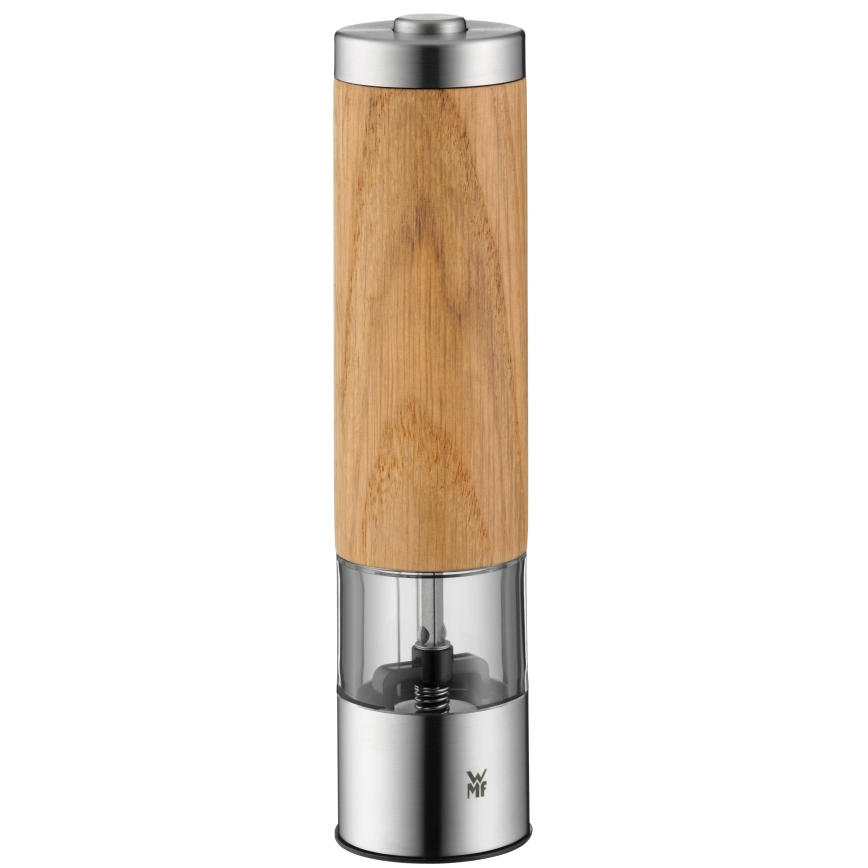 WMF - Macina spezie elettrico CERAMILL 6xAAA quercia