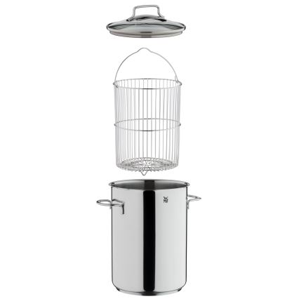 WMF - Marmite à asperges d. 16 cm acier inoxydable