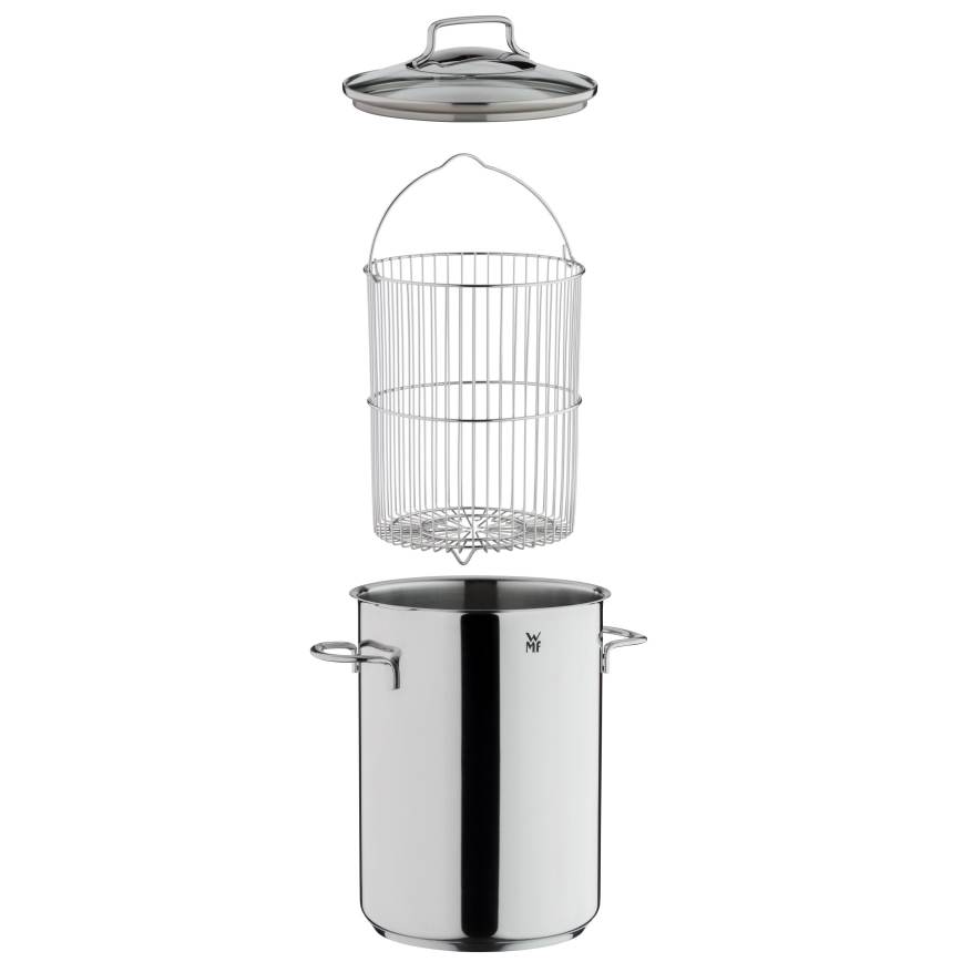 WMF - Marmite à asperges d. 16 cm acier inoxydable
