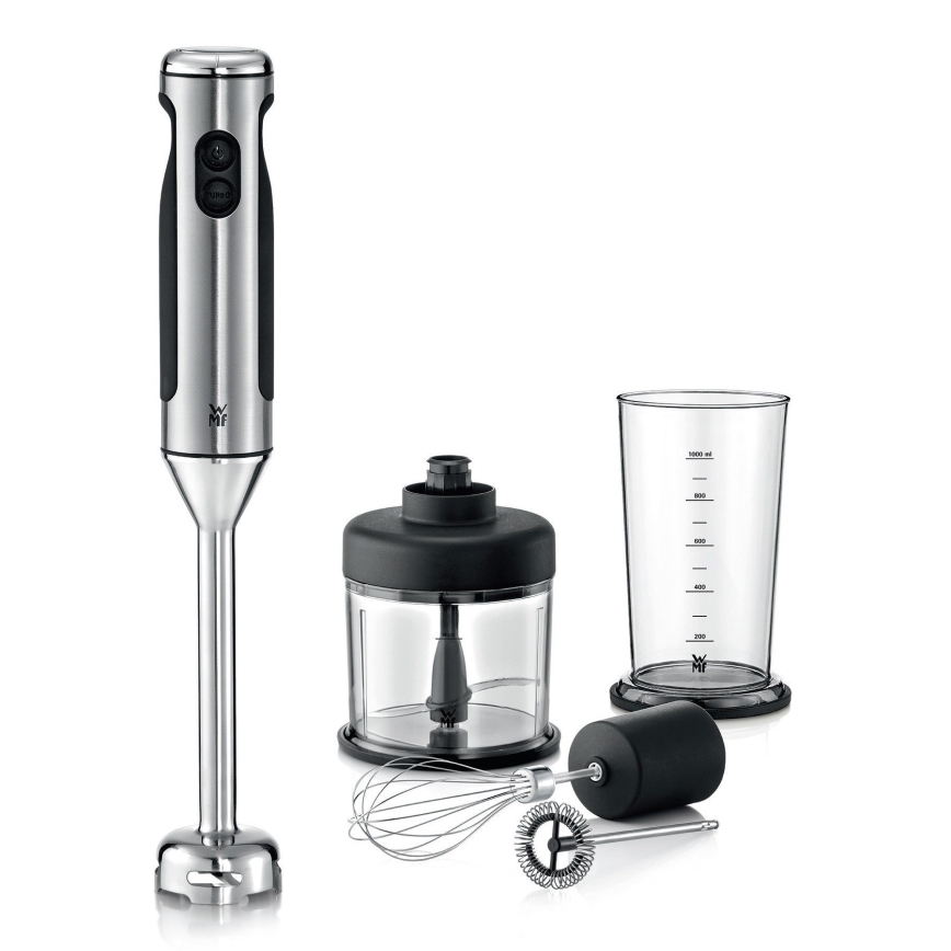 WMF - Mixeur plongeant avec accessoires 4en1 LINEO 700W/230V acier inoxydable