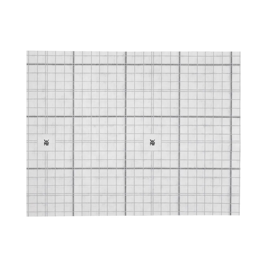 WMF - Panno in microfibra per la pulizia 50 x 40 cm, bianco