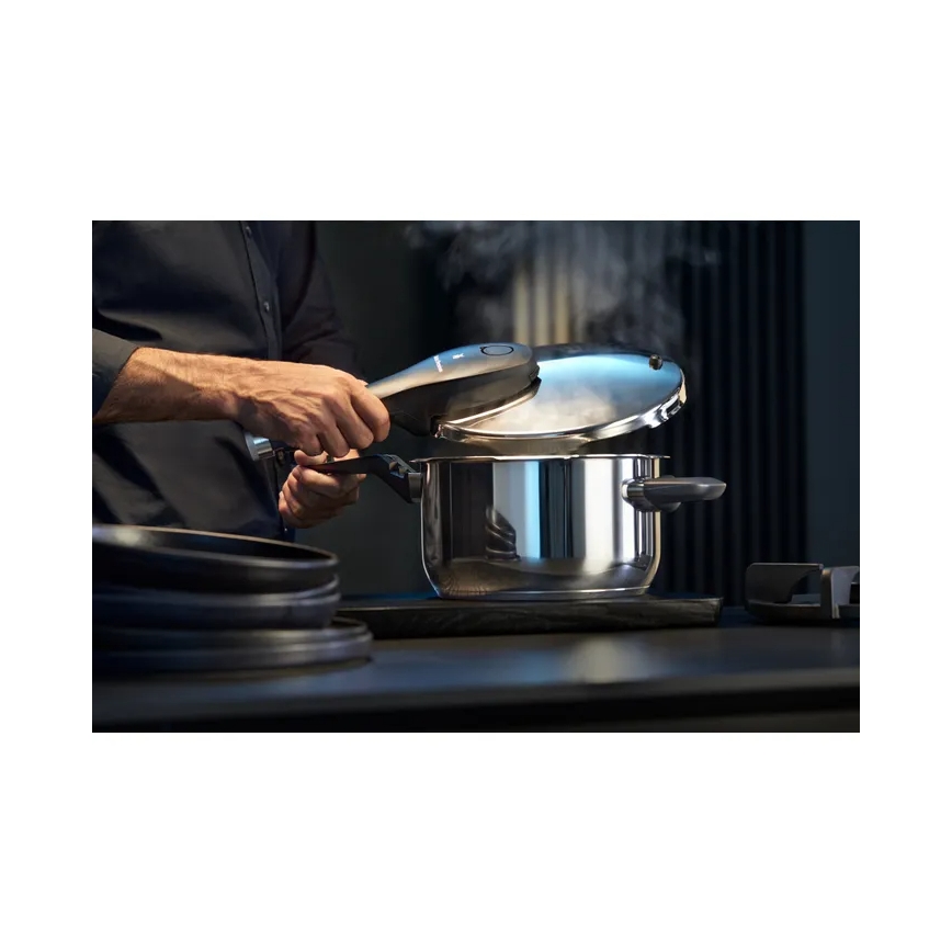 WMF - Pentola a pressione 4,5 l PERFECT in acciaio inox