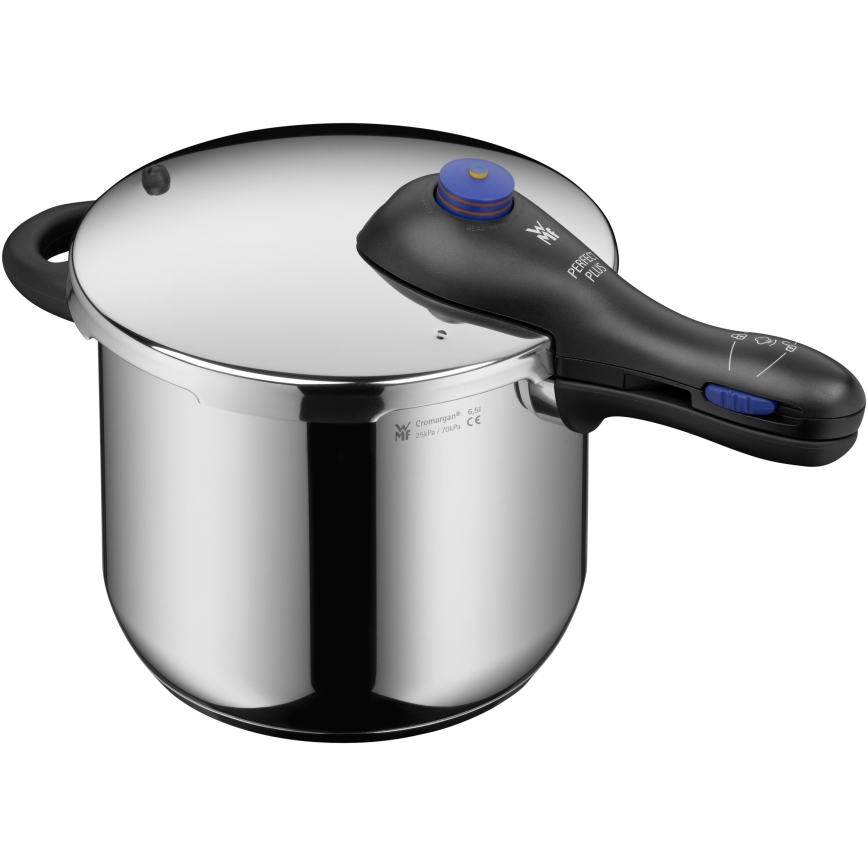 WMF - Pentola a pressione 6,5 l + inserto PERFECT PLUS acciaio inossidabile