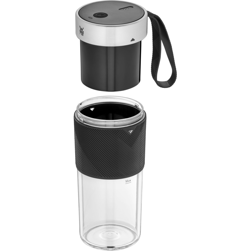 WMF - Reise-Smoothie-Mixer KITCHENminis 50W/7,4V 1200 mAh Edelstahl
