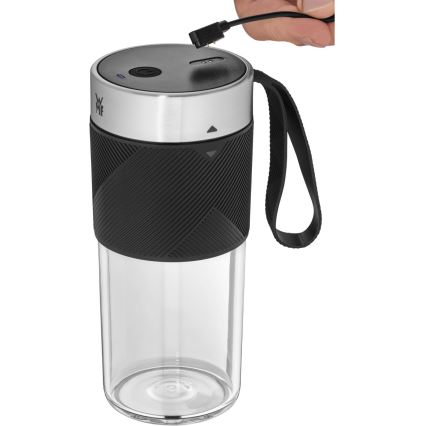 WMF - Reise-Smoothie-Mixer KITCHENminis 50W/7,4V 1200 mAh Edelstahl