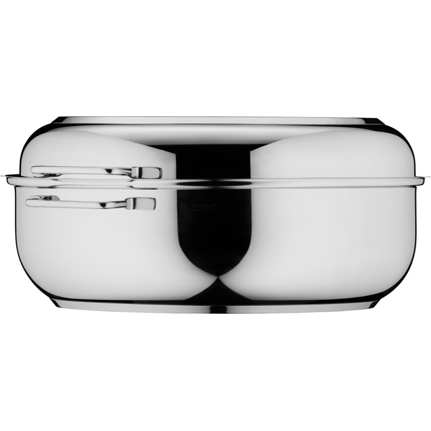 WMF - Rôtissoire ovale avec couvercle  41x28,5 x18 cm acier inoxydable