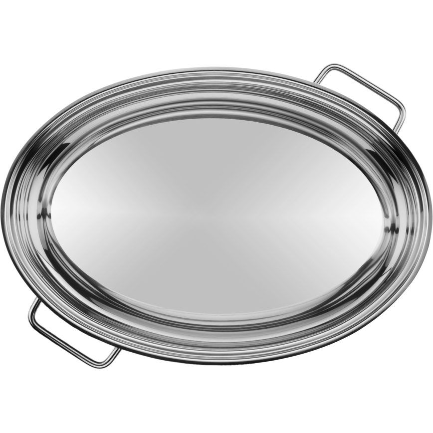 WMF - Rôtissoire ovale avec couvercle  41x28,5 x18 cm acier inoxydable