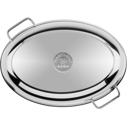 WMF - Rôtissoire ovale avec couvercle  41x28,5 x18 cm acier inoxydable