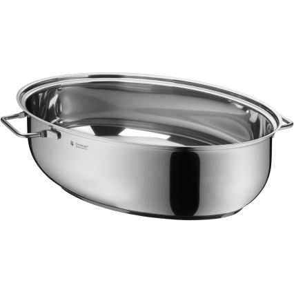 WMF - Rôtissoire ovale avec couvercle  41x28,5 x18 cm acier inoxydable
