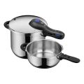 WMF - Schnellkochtopf-Set 6,5 l + 3 l PERFECT PLUS Edelstahl