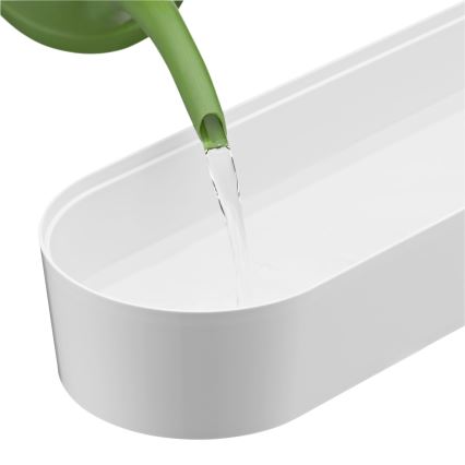 WMF - Selbstbewässernder Kräutertopf 3 Stk. GOURMET weiß/Edelstahl