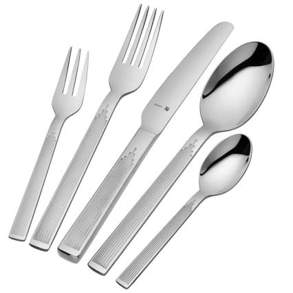 WMF - Ménagère ART DECO en acier inoxydable, 66 pièces