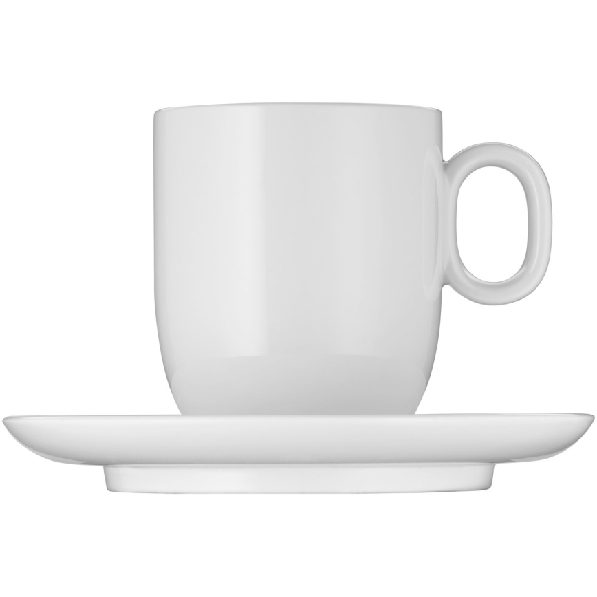WMF - SET 2x Cafe-Creme-Tasse mit Untertasse BARISTA 170 ml weiß