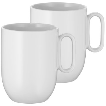WMF - SET 2x Tazza Caffè BARISTA 380 ml bianco