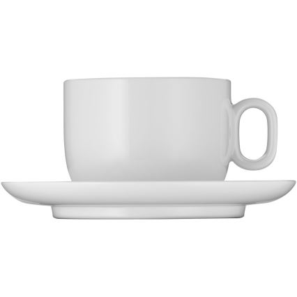 WMF - SET 2x Tazza Cappuccino con piattino BARISTA 160 ml bianco