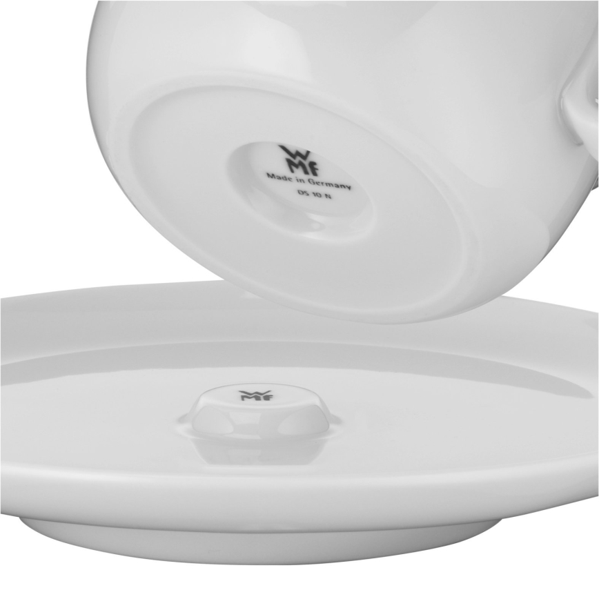 WMF - SET 2x Tazza Cappuccino con piattino BARISTA 160 ml bianco