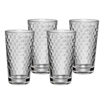 WMF - SET 4x Bicchiere latte macchiato CAFFÈ TIME 280 ml