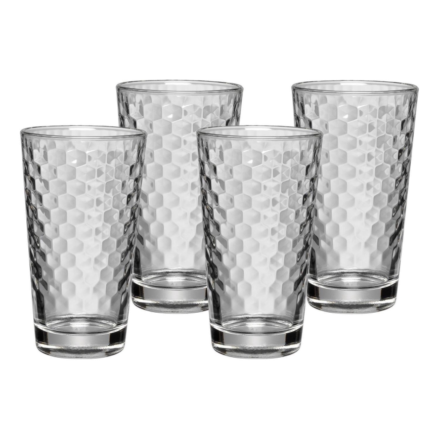 WMF - SET 4x Bicchiere latte macchiato CAFFÈ TIME 280 ml