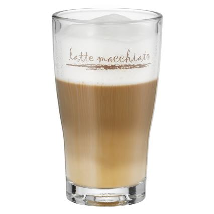 WMF - Set di bicchieri e cucchiaini per latte macchiato CLEVER & MORE 6 pezzi