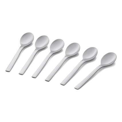 WMF - SET 6x Cucchiaio da espresso NUOVA acciaio inossidabile