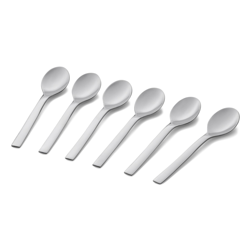 WMF - SET 6x Cucchiaio da espresso NUOVA acciaio inossidabile