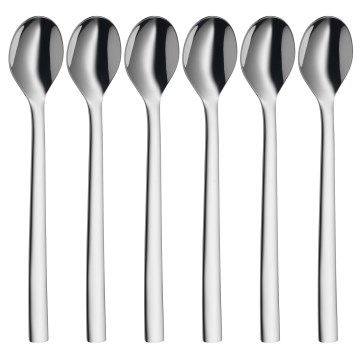 WMF - SET 6x Cucchiaio latte macchiato NUOVA acciaio inossidabile