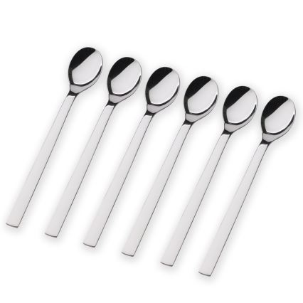 WMF - SET 6x Cucchiaio latte macchiato NUOVA acciaio inossidabile