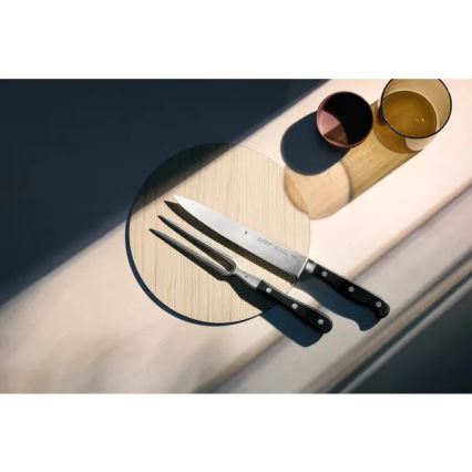 WMF - Set aus Fleischmesser und Fleischgabel SPITZENKLASSE PLUS, 2-tlg.